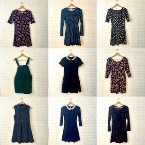 Lot bundle of Forever 21 dresses (size small)